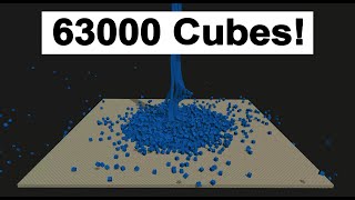 63,000 Cubes Falling Down by Mohammad Reza Taesiri 58 views 4 years ago 3 minutes, 25 seconds