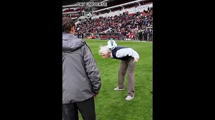 Cristiano Ronaldo grandpa prank on professional pl...