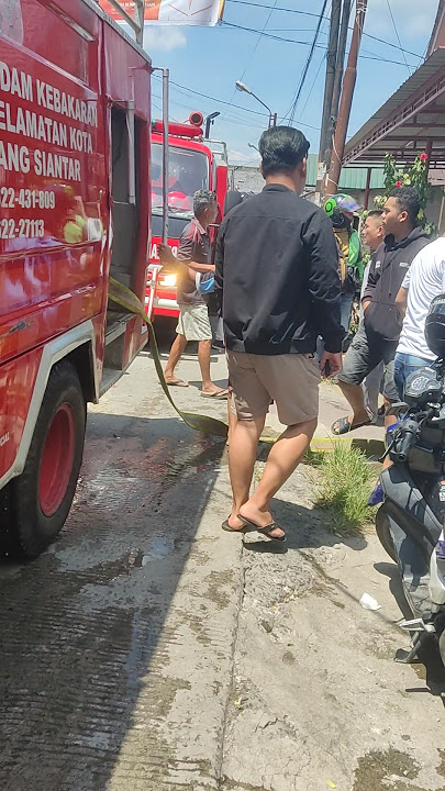 KEBAKARAN JALAN NAGUR PEMATANG SIANTAR #kujalanku #indonesia #pematangsiantar #pemadamkebakaran
