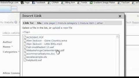 Creating Links In Blog Post - Websiteforge Ecommerce Website