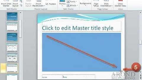 Using PowerPoint 2010 - Insert a Placeholder