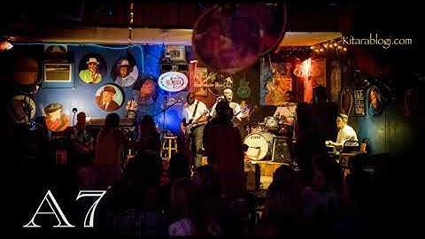 Jam Track – Shuffle Blues in A @ 124 BPM