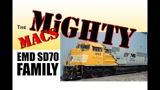 EMD's SD70 AC Locomotive Family