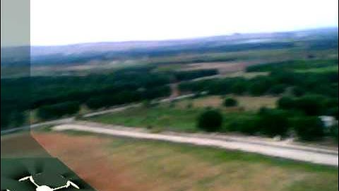 Aerodrone M4X - Arduino - Multiwii MW v1.8p1 - Test Fly #3