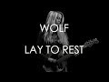 Wolf  lay to rest  directed by stefan ludwig