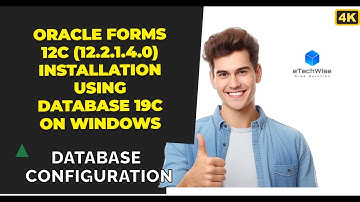 Oracle DATABASE configuration | Oracle | Database 19c | Forms & Reports 12c (12.2.1.4.0)