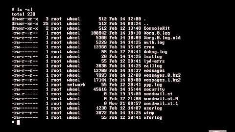 FreeBSD - Managing Log files