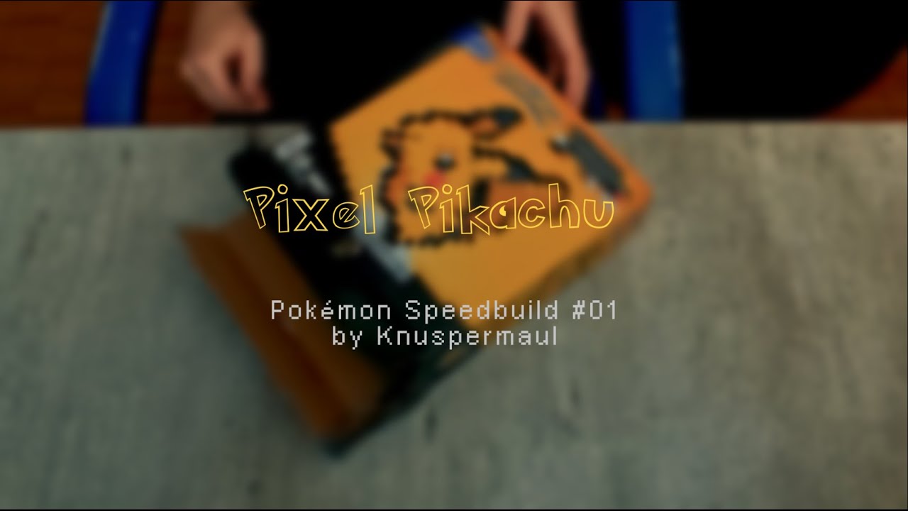 MEGA Pixel Pikachu | Speedbuild #01