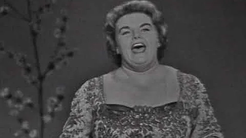 Eileen Farrell "Un bel d, vedremo" on The Ed Sullivan Show