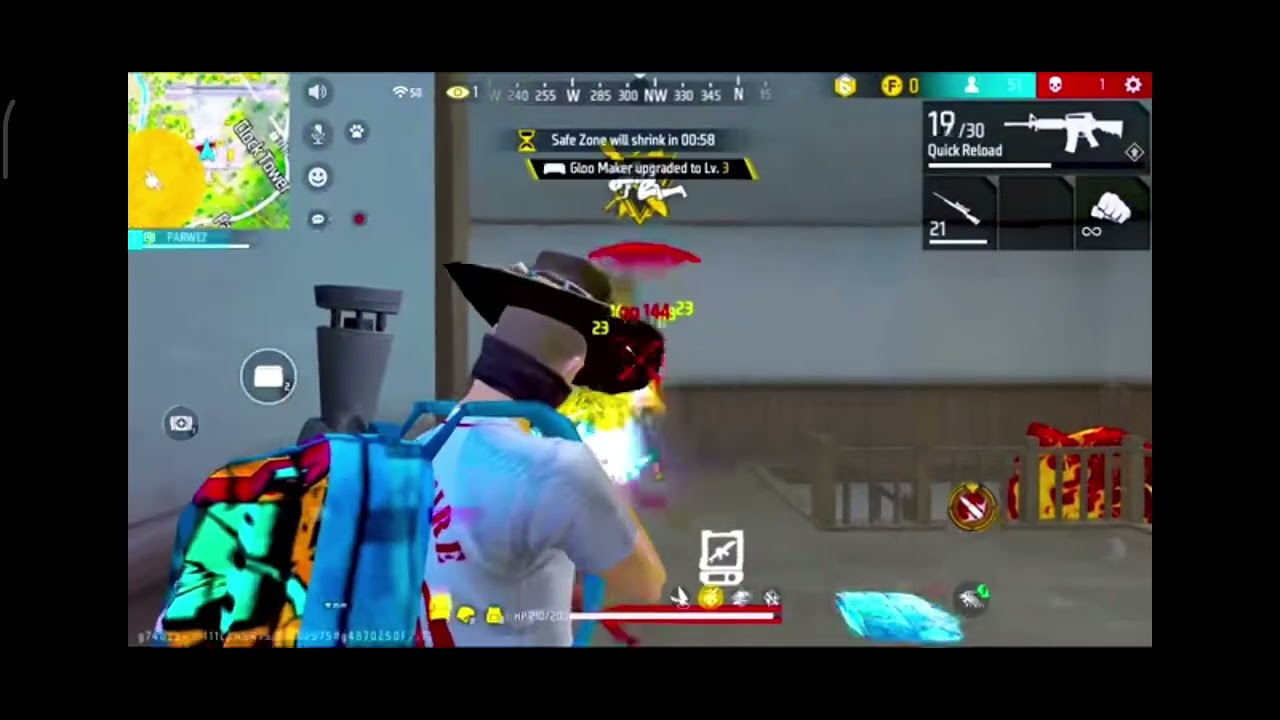playing ff with pro player - YouTube