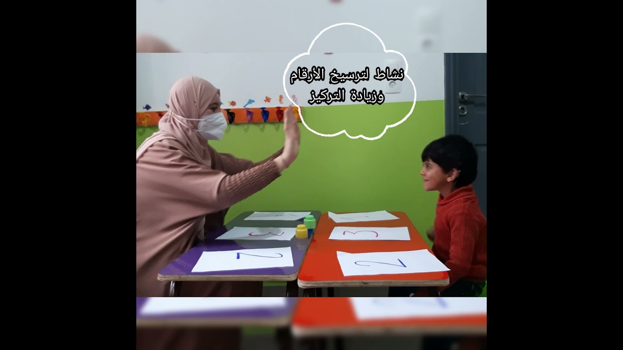 أنشطة تعليمية للأطفال....نشاط رائع لتعليم الأرقام أو الحروف children 'education activities👩‍👧‍👦
