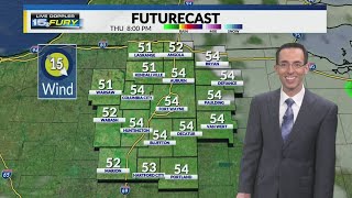 Clouds decreasing, sunshine returning