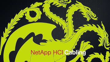 NetApp HCI Cabling