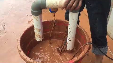 test the dirty #water pump ,#sewage pump