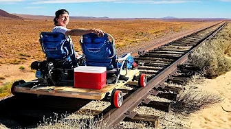 I Built a Go-Kart for Abandoned Railroads