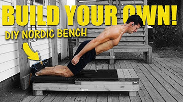DIY Nordic Curl Bench for Kneesovertoesguy Exercises - DIY Rogue Floor Glute Ham Alternative