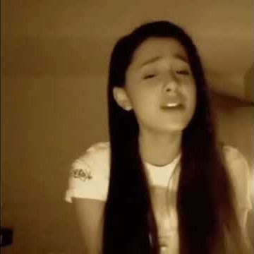 Ariana Grande singing E.T. by Katy Perry