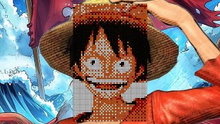 MONKEY D. LUFFY PORTRAIT WITH RUBIK’S CUBE | MY aLTeR eGo