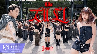 [KPOP IN PUBLIC ONE TAKE] JENNIE - 'like JENNIE' (ft. RONG) | DANCE COVER | By Knight from TAIWAN