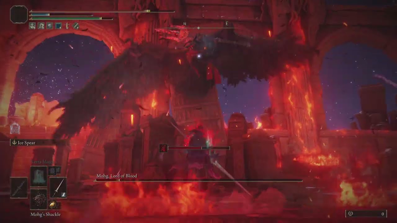 Ice Spear vs. Mohg, Lord Of Blood