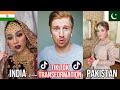 (WOW!!) TikTok TRANSFORMATIONS and BRIDAL LOOKS (INDIA v PAKISTAN)