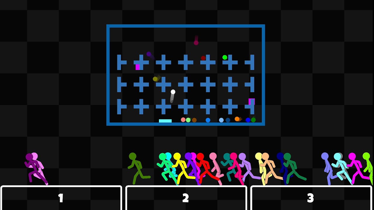 Elimination Tournament Stickman Race #1