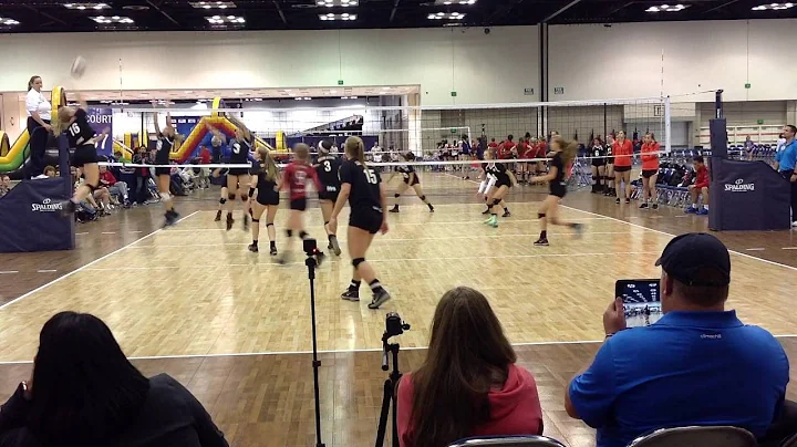 USAV GJNC 2016 Highlights Sabrina Simms #16