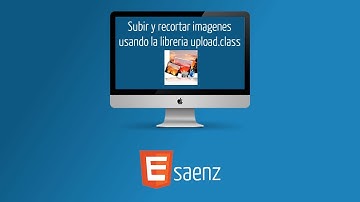 Subir y recortar imagenes usando la libreria class upload