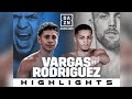 Antonio vargas vs jonathan rodriguez highlights