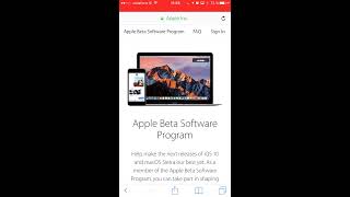 How to inscribe in the Apple Beta Software Program HD screenshot 4