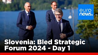 Slovenia: Bled Strategic Forum 2024 - Day 1 Highlights