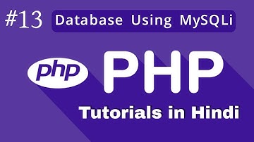 Create & Connect a MySQL Database from Php Script | Create Table & Insert Data | PHP Tutorial #13