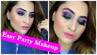 Easy Party Makeup Tutorial | Celestial Thunder palette review