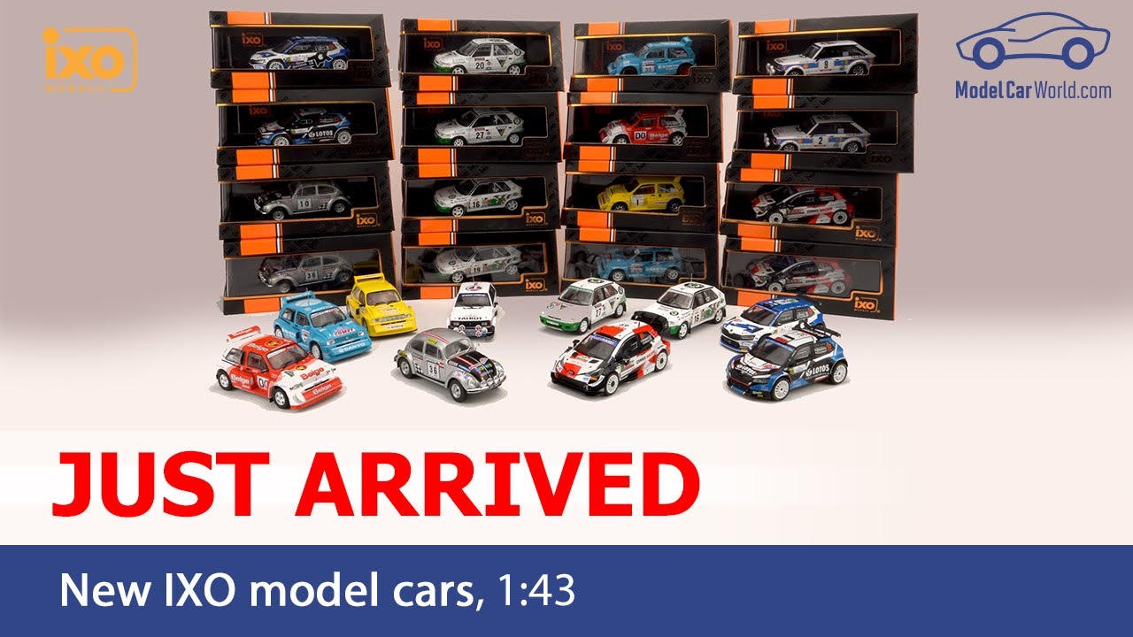 IXO - 1:43 Just arrived Rally cars - YouTube