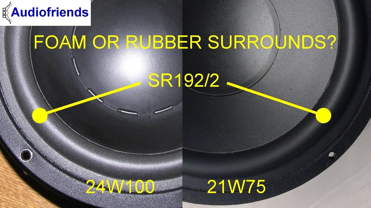 rubber surround