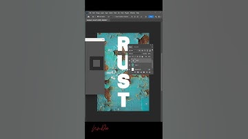 Creating a Stunning Rusty Text Effect in Photoshop: Texturing Mastery Tutorial