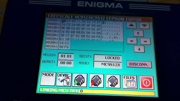 Writing into W220 EZS EEPROM with Enigma Tool 2