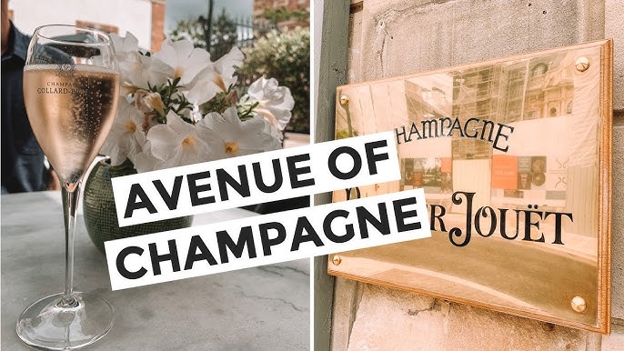 Discover the famous avenue de Champagne - Épernay