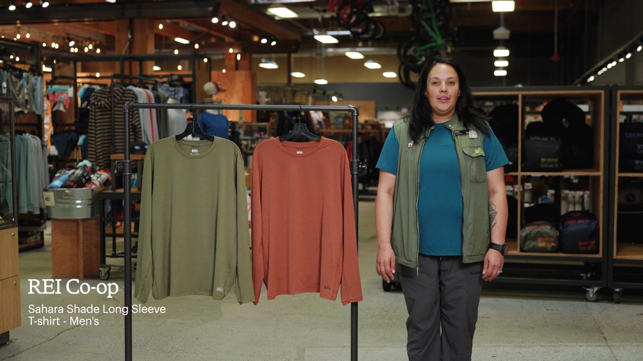 Preview of REI Co-op Sahara Shade Long-Sleeve T-Shirt - Men's Video