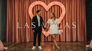 Vintage Las Vegas Elopement at the Sure Thing Wedding Chapel