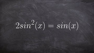 Solve a trigonometric function with sine on both sides