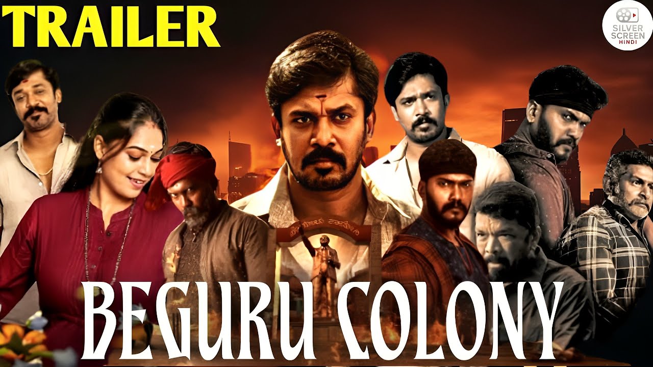 Beguru Colony (2025) New Released Hindi Dubbed Movie Trailer | Rajeev Hanu | Flying King Manju