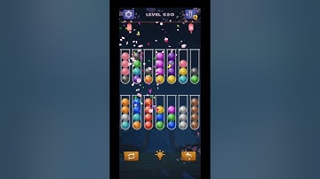 Color Ball Sort Puzzle Level 620 Solution