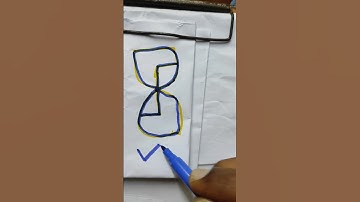 one line draws the entire shape and the line can