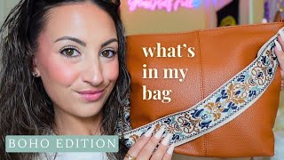ASMR What's In My Bag: Boho Edition ✥