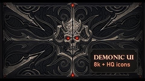 Demonic RPG UI