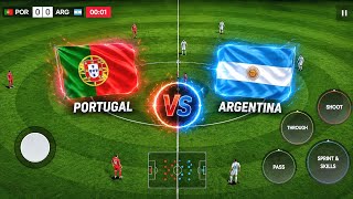 Football League 2026 🎮 Portugal 🇵🇹 vs Argentina 🇦🇷 World Cup 2026 🏆🔥 screenshot 5