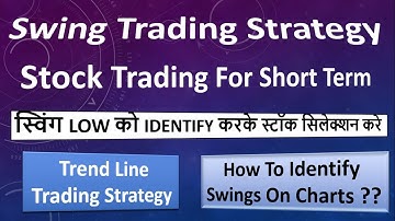 स्विंग LOW को IDENTIFY करके स्टॉक सिलेक्शन करे - Swing Trading Stock Selection