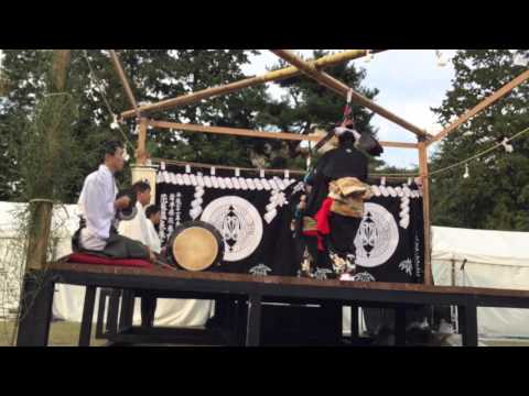 Japanese Shinto music called Kagura "Kagura of Mt. Hayachine" 鳥舞 1