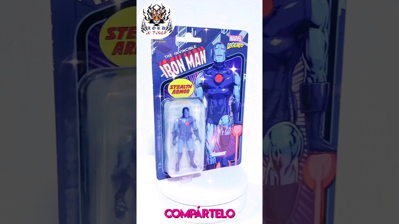 Marvel Legends Retro: The Invincible Iron Man (Stealth Armor)